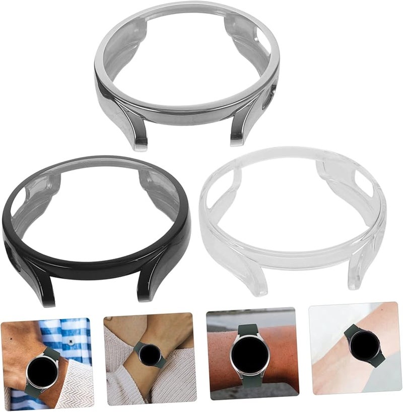 Balacoo 6 Pack Smartwatch Screen Protector Full Protective Case Durable Cover - Image 3